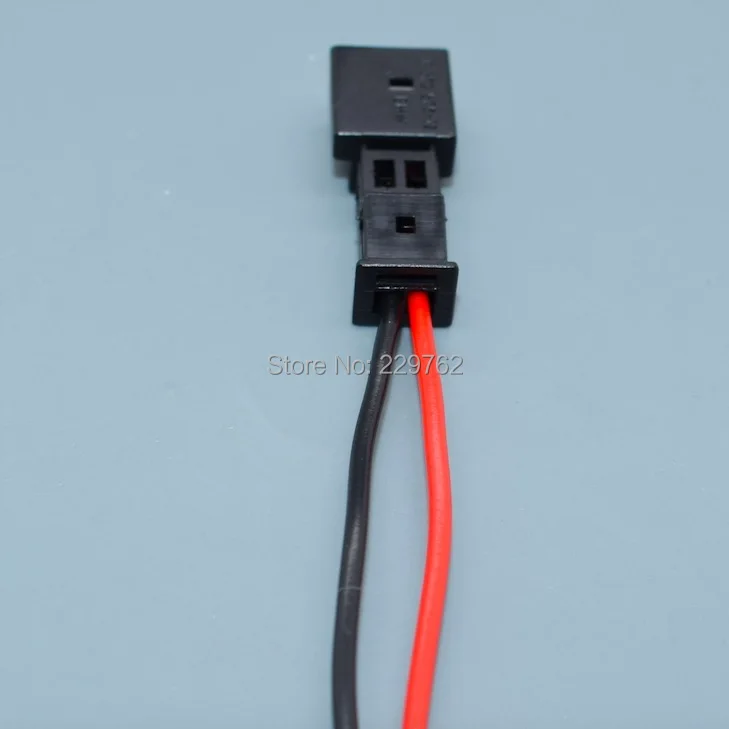 Probe 2Pin auto kabel stecker, auto lautsprecher stecker, auto stereo  stecker, auto lampe stecker mit 10cm kabel für BMW X1 X3 auto ect. -  AliExpress
