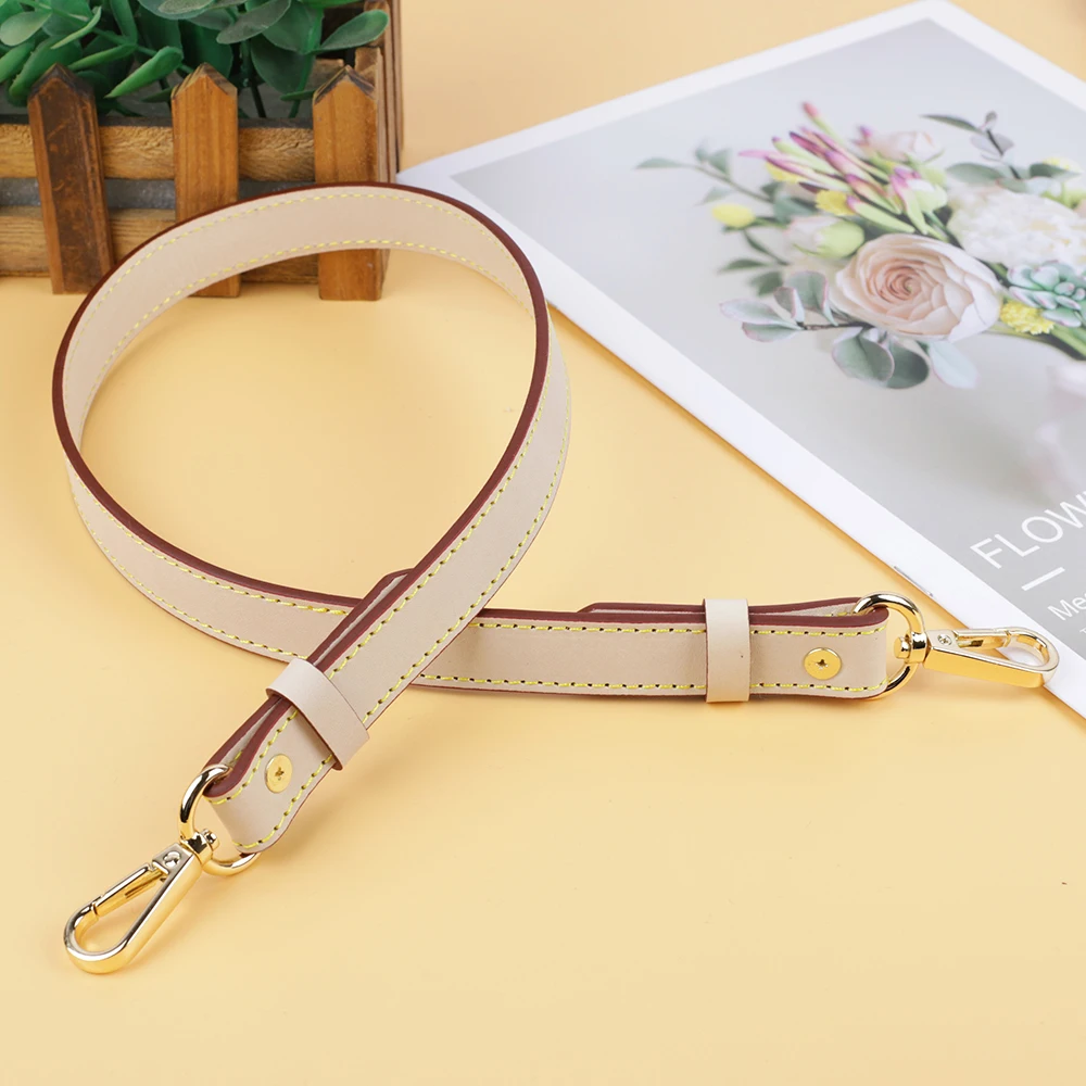 Genuine Leather Bag Strap Brand Luxury Adjustable Shoulder