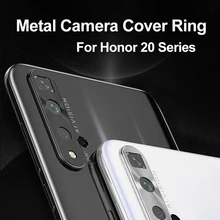 Металлический защищающий чехол для камеры для huawei Honor 20 Pro 20i Nova 3 4 чехол из алюминиевого сплава задняя защита объектива камеры кольцо Крышка