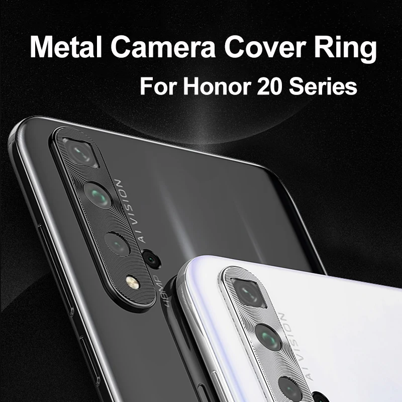 

Metal Camera Cover Protector For Huawei Honor 20 Pro 20i Nova 3 4 Case Aluminum Alloy Back Camera Lens Protection Ring Cover