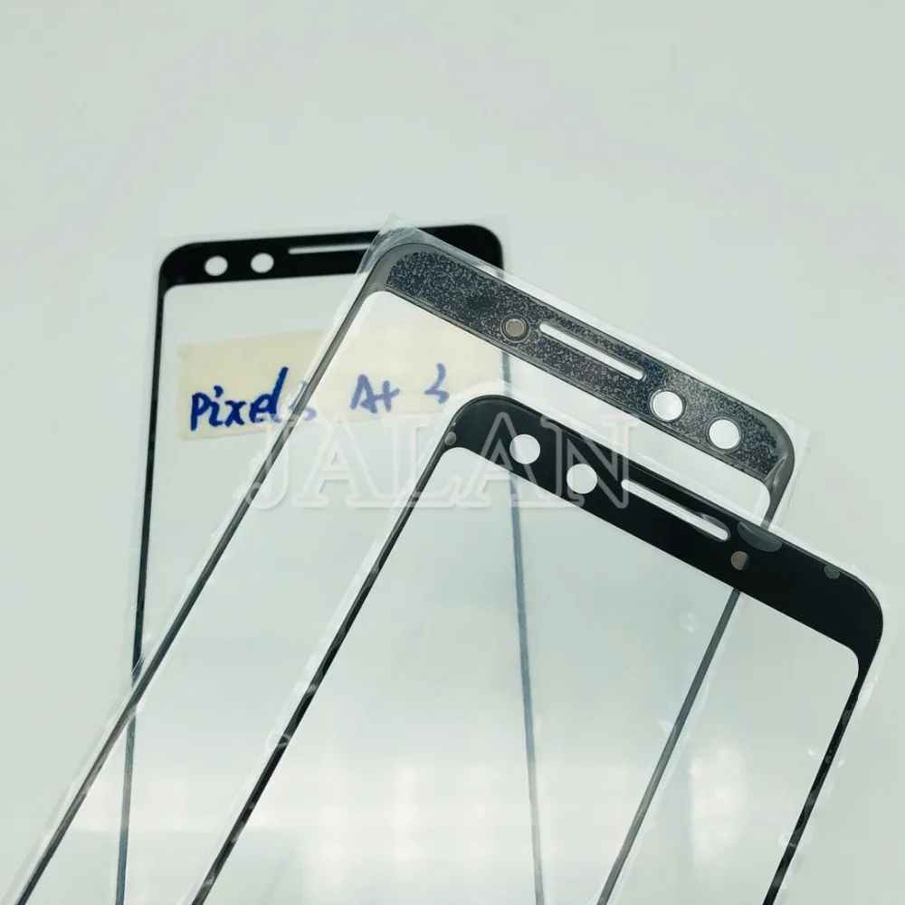5 шт. Переднее стекло для Google Pixel 3/3XL/3A XL поврежденный дисплей сенсорный экран внешняя стеклянная панель Замена Ремонт