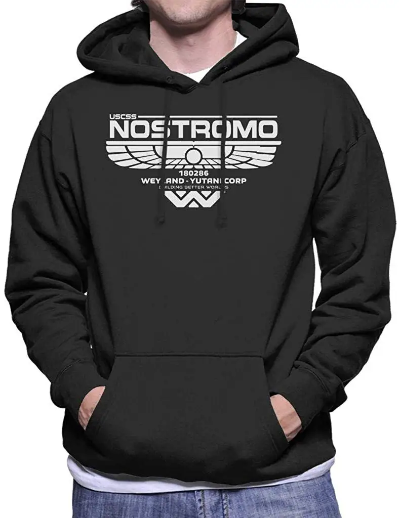Чужой Nostromo логотип Для мужчин из толстовки с капюшоном и свитер женщин | Мужская