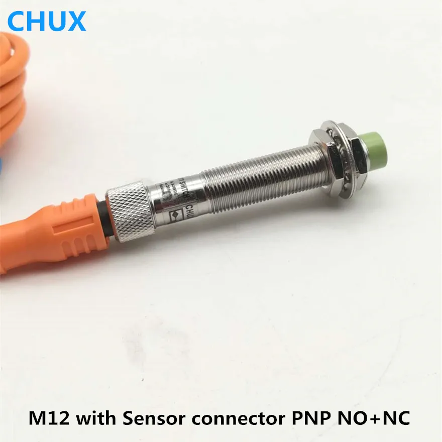 Прямой сенсор Тип разъема M12 NO+ NC 4 мм IM12-4-DPC-C3 PNP индуктивный датчик приближения s переключатель