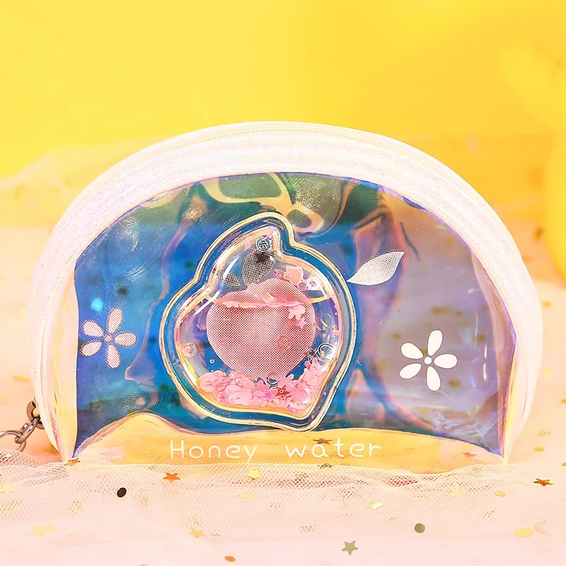 Модный женский кошелек для монет, лазерный кошелек из искусственной кожи, маленький мини-кошелек для монет, на молнии, шнур для наушников, кошелек с отделением для монет - Цвет: Style 3