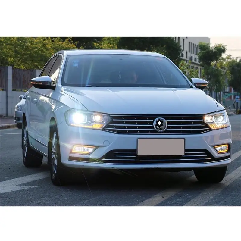 Neblineros Running Exterior Luces Led Para Авто Cob фары передние противотуманные задние Автомобильные фары в сборе 16 17 для Volkswagen Bora