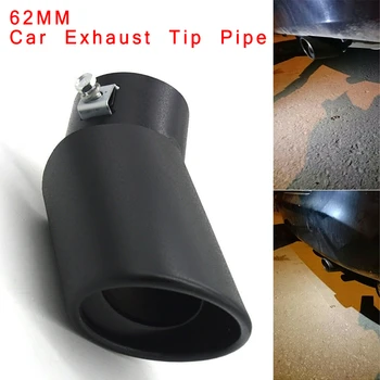 

Tail Exhaust Pipe Matte Black Replacement Exhaust Pipe Stainless Steel