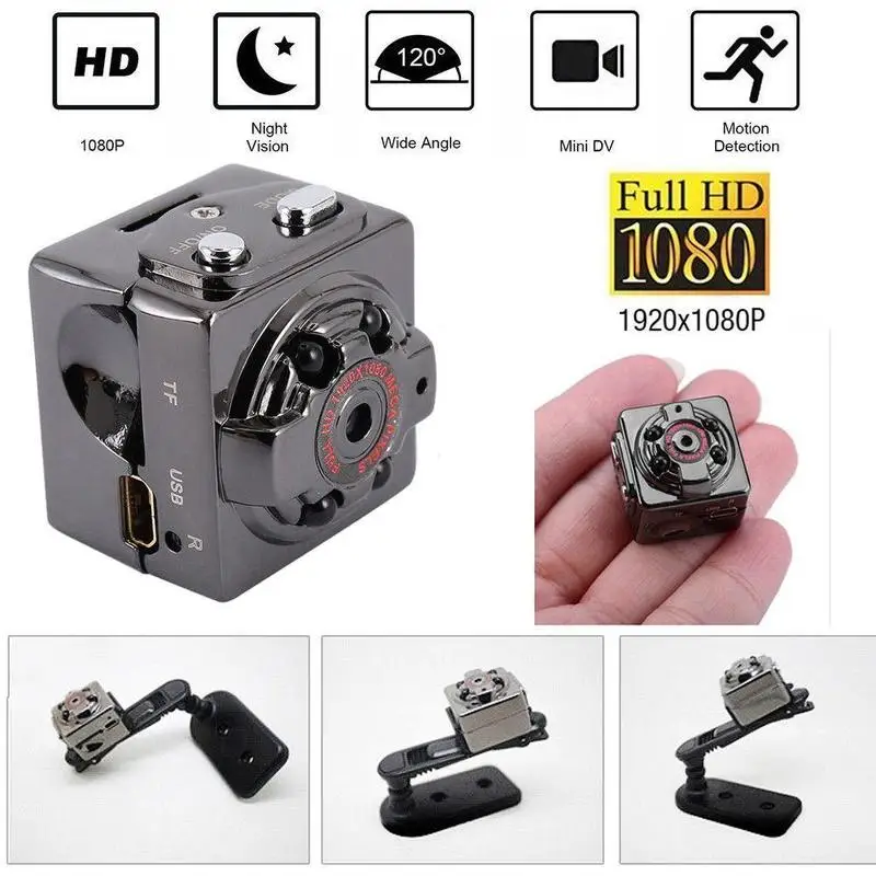 

SQ8 1080P Full HD Mini Camera Car Sport Camcorder Motion Sensor DV DVR Voice Video Recorder Night Vision Micro Camera