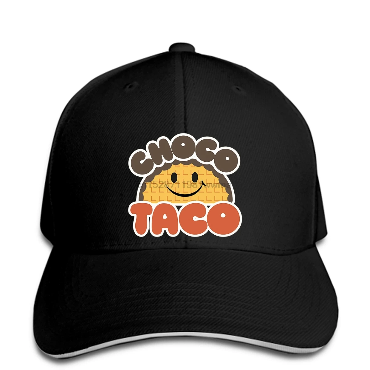 CHOCO TACO известный стример геймер Логотип Мужская черная бейсболка snapback шляпа пиковая