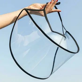 

Anti-saliva Splash Mask Anti-fog Shiled Protector Cover Transparent Facemask Use