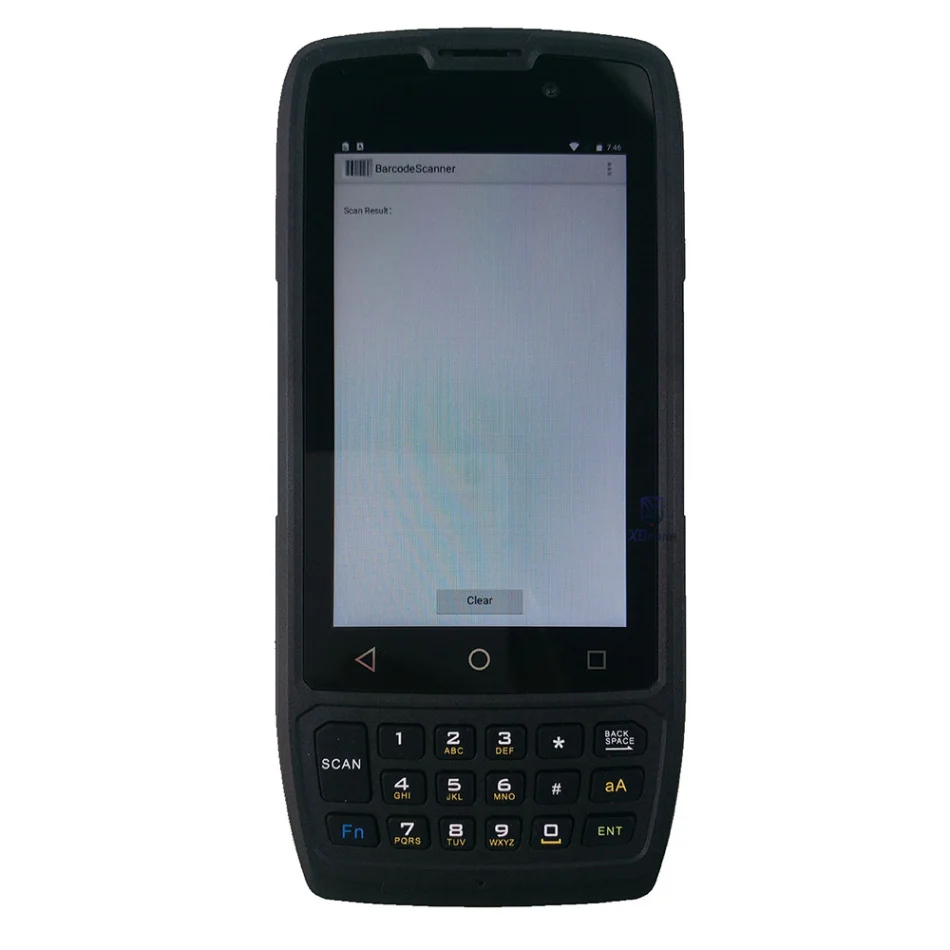 Kcosit K42 Android Qr сканер штрих-кодов 1D 2D Ручной считыватель PDA терминал POS беспроводной Wifi Водонепроницаемый " клавиатура NFC
