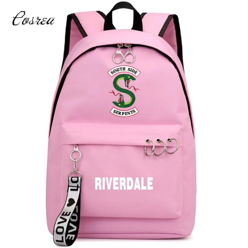 Riverdale Student School Shoulder Bag Cosplay Backpack Travel Laptop Rucksack