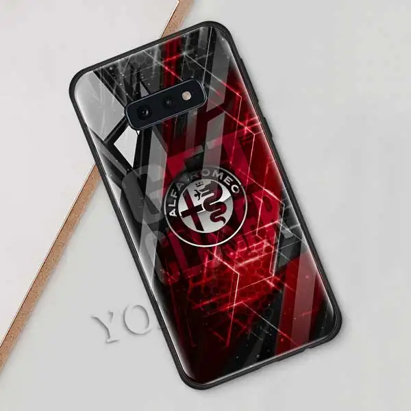 T01 Для Формулы 1 чехол для телефона из закаленного стекла для samsung Galaxy S10 S10e S9 S8 S10 Plus Note 9 A50 A30 мягкий чехол - Цвет: T01