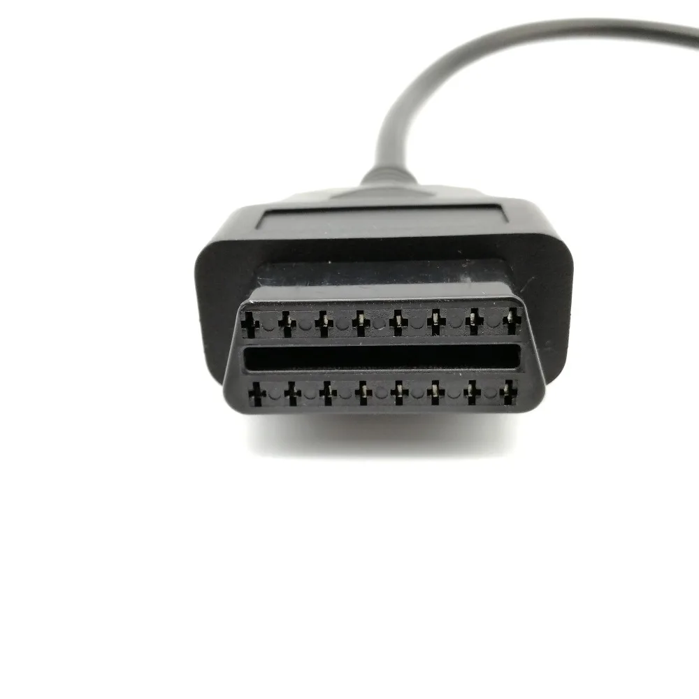 30 см OBD 2 Открытый кабель OBD2 16pin разъем для открытия OBD кабель obd-ii 16 pin OBD 2 адаптер