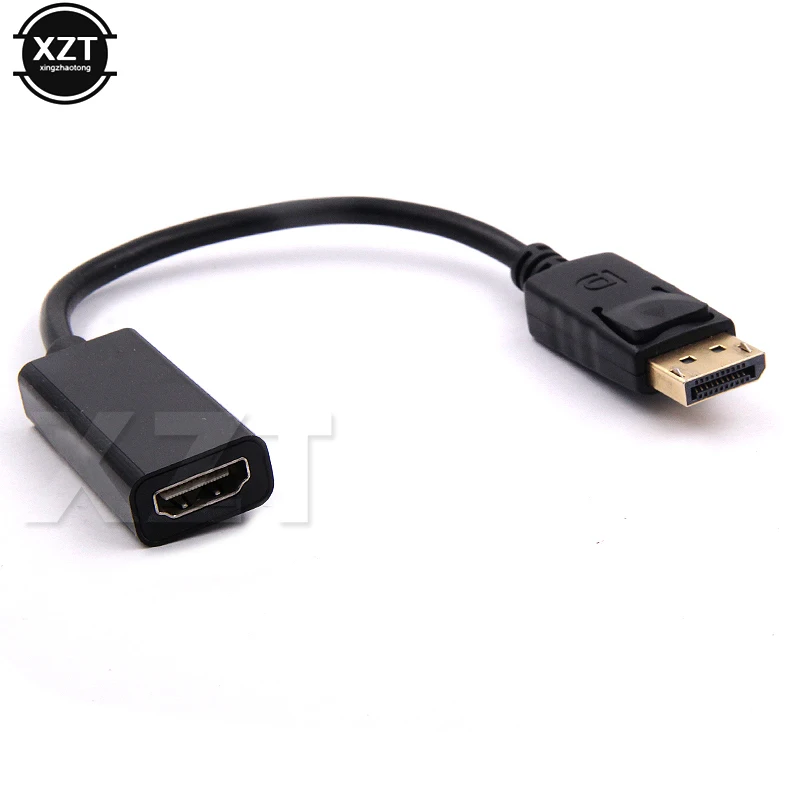 1080P DP порт дисплея к HDMI Кабельный адаптер штекер гнездо для ноутбука HP/DELL ПК