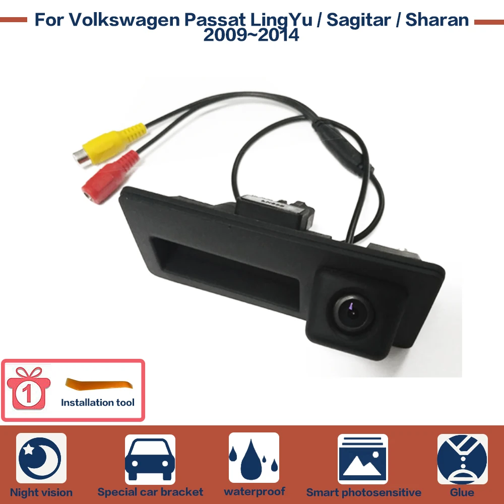 Car Rear View Reverse Backup Camera For Volkswagen Passat Lingyu Sagitar Sharan 20092014