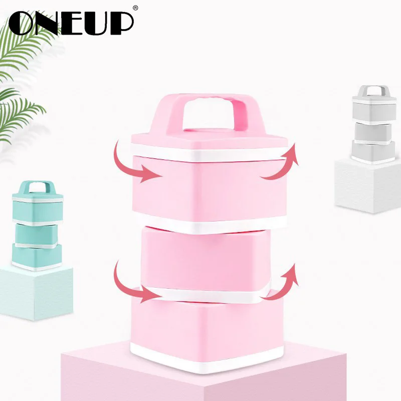 ONEUP нержавеющая сталь Ланч-бокс офисный работник портативный герметичный Bento box большой емкости пищевой контейнер изоляции ведро