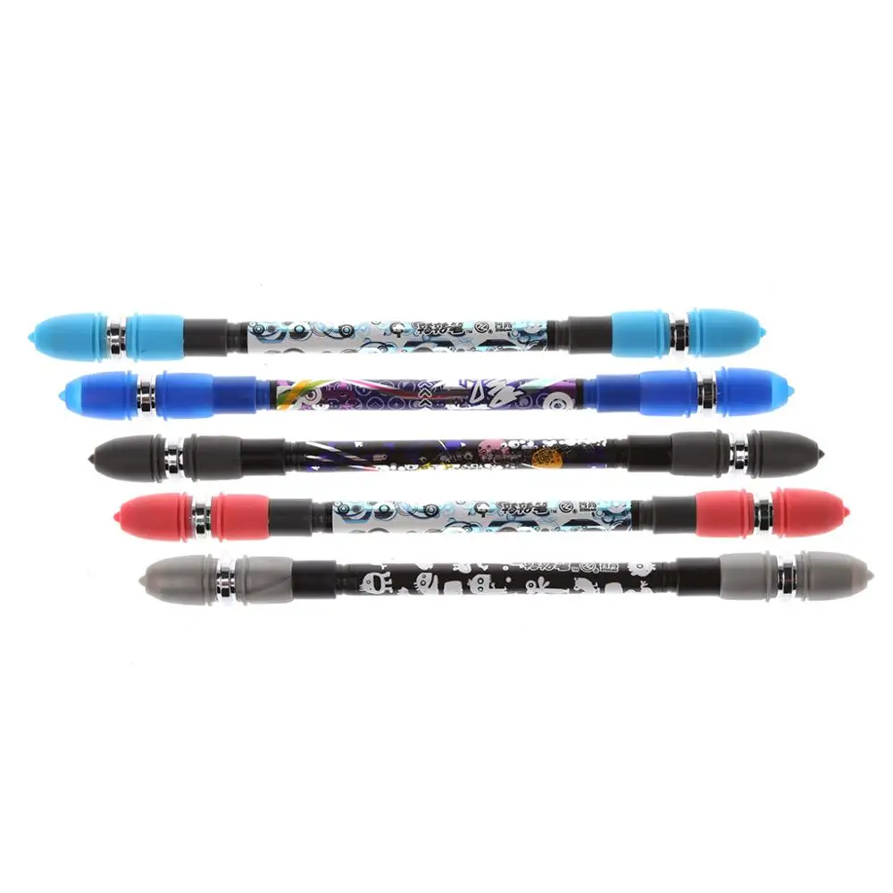 

Non Slip Coated Spinning Ballpoint Pen Gaming Rolling Finger Rotating Playing