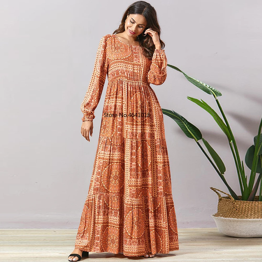 kaftan dress with hijab