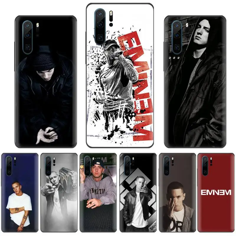 Роскошный чехол для телефона singer actor eminem USA Huawei Honor 7C 7A 8X 8A 9 10 10i Lite 20 NOVA 3i 3e |