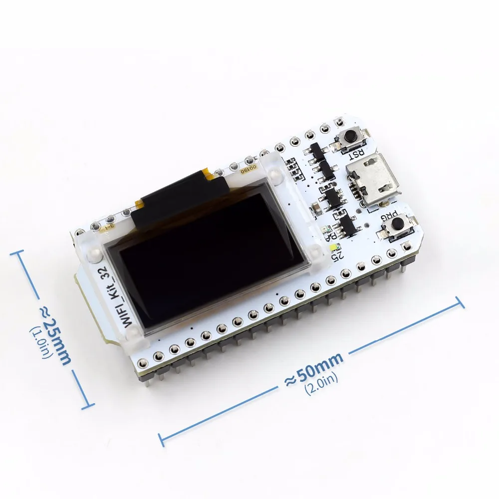 ESP32 Bluetooth WIFI комплект синий OLED 0 96 дюймовый дисплей модуль CP2102 32M Flash 3 V 7V интернет