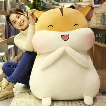 

novel hamster pillow doll stuffed plush toy soft plush toy anime animal plush pillow doll doll and accessories baby toys sp332