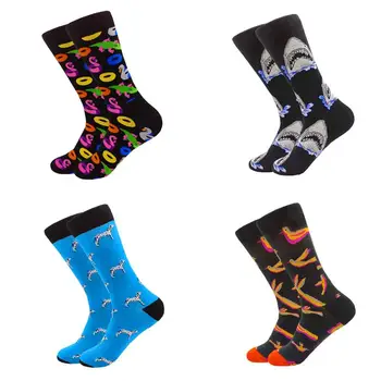

Personality Art Female Socks Cotton Couple Lovers Socks men woman socks fashion anime socks Crazy Cool Skateboard socks