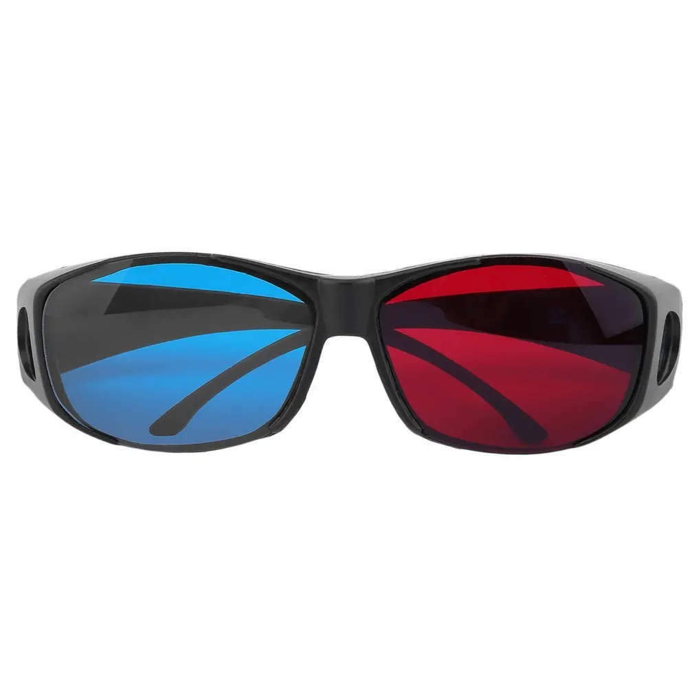 Universal Type 3D Glasses TV Movie Dimensional Anaglyph Video Frame 3D Vision Glasses DVD Game Glass Red And Blue Color Newest Universal Type 3D Glasses TV Movie Dimensional Anaglyph Video Frame 3D Vision Glasses DVD Game Glass Red And Blue Color Newest