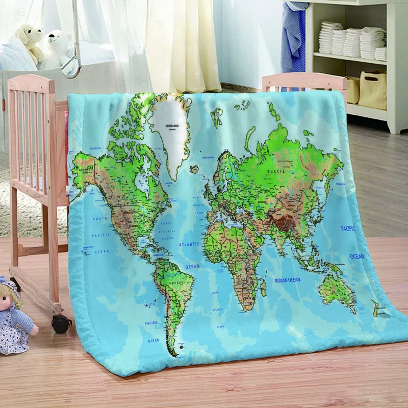 New Assorted Print Flannel Blanket Lightweight Cozy Plush Throws Couch Sofa Bedding Blankets For Adults Children All Season