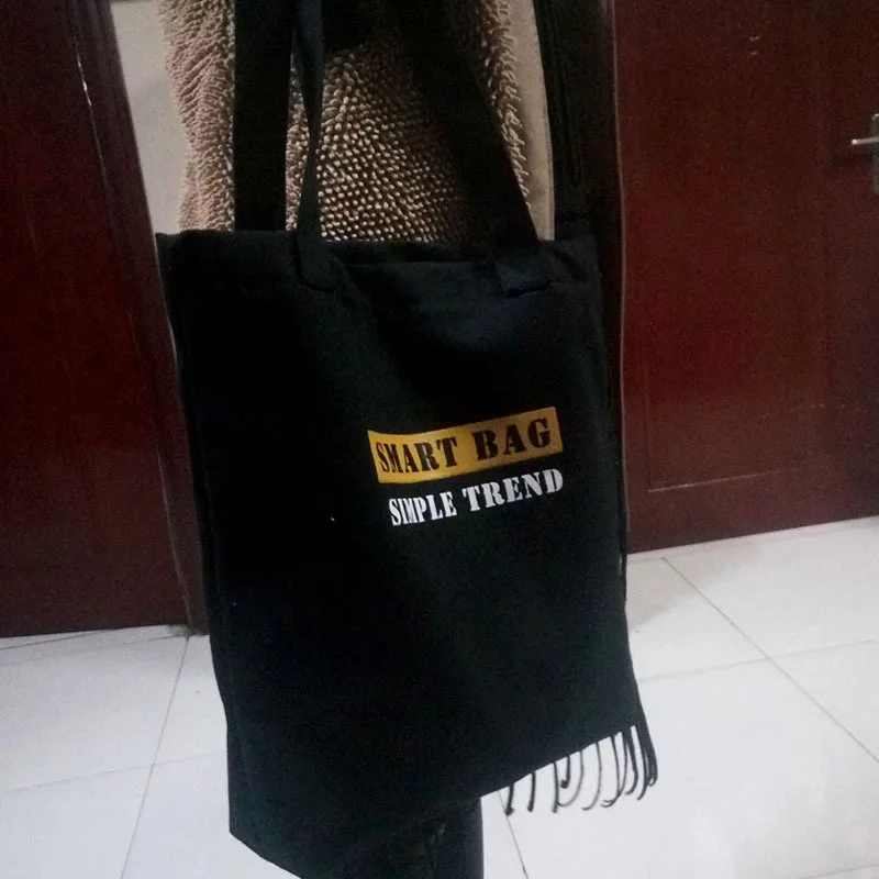 Южнокорейская женская модная сумочка, художественная и художественная холщевая сумка на плечо, школьная сумка, Экологичная сумка для покупок