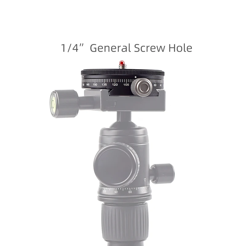 XILETU TPC-60 Tripod Head ACRA SWISS Panoramic Tripod Head Video 360 Camera MiNi For Camera DSLR Alluminum