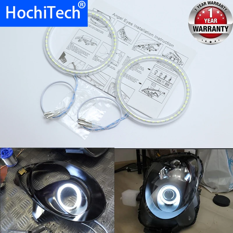 Ультра яркий SMD белый светодиодный ангельские глазки комплект кольцевых гало