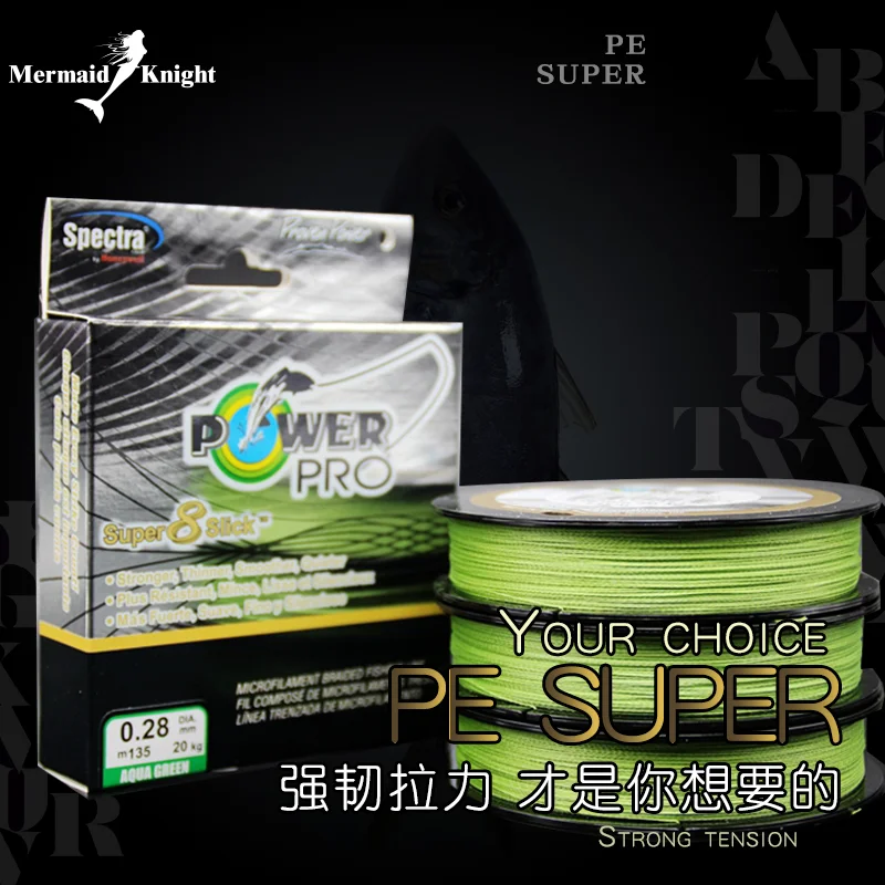 135 m 8 Pro Super Slick плетеная мощная японская полиэтиленовая леска мультифиламентная