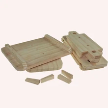 Небольшой съемный деревянный Ресторан инструменты производитель пресс-коробка кухня тофу плесень домашнего приготовления DIY аксессуары ручной работы