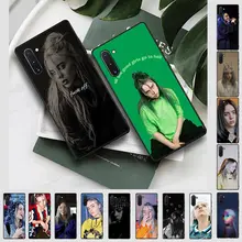 BBTHBDNBY Bab chica TPU negro cubierta de la caja del teléfono para Samsung nota 3 4 5 6 7 8 9 10 pro A7 2018 A10 A40 A50 A70 J7 2018(China)