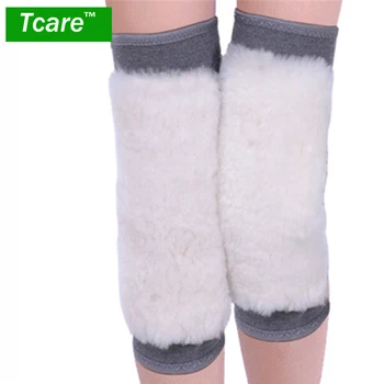 

Tcare 1 Pair Warm Wool Knee Leggings Brace Knee Protector Elastic Breathable Knee Support Knee Pads Leg portion Health Care