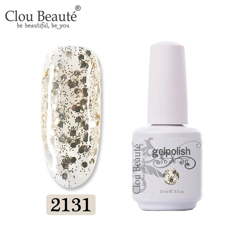 Clou Beaute красная серия УФ светодиодный Гель-лак для ногтей Полупостоянный УФ-лак Гель-лак украшения ногтей маникюр праймер - Цвет: 2131