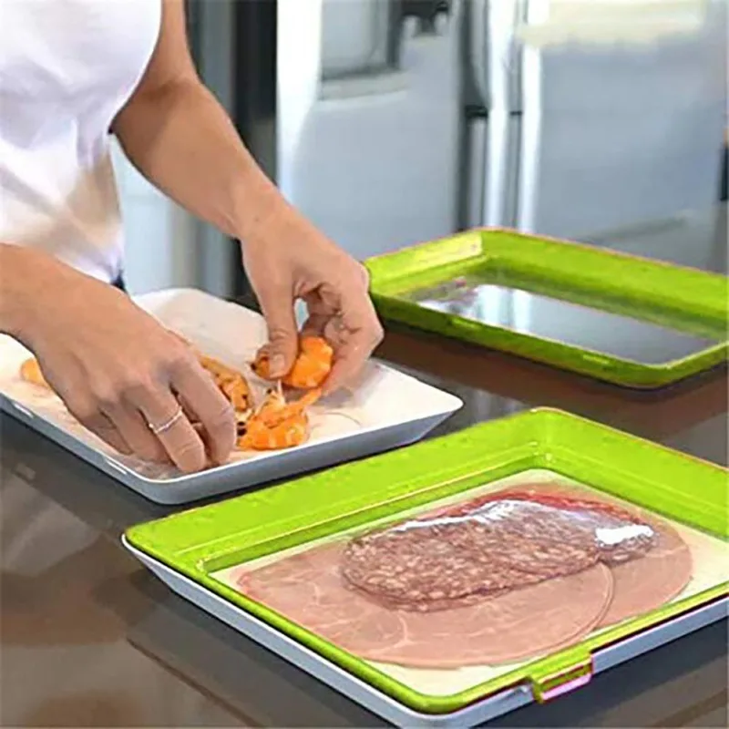 Превосходный лоток для хранения пищевых продуктов пластиковый эластичная