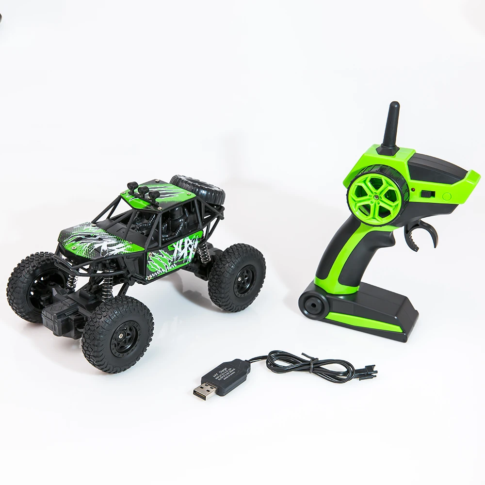 Green 2,4 г, Машинка для скалолазания с дистанционным управлением, 1:22, Электрический пляжный ралли-багги, уличный перезаряжаемый монстр-автомобиль, игрушки для детей, подарок для мальчиков - Цвет: Green