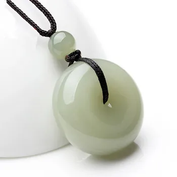 

Natural Jadeite Pendant Necklace