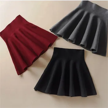 

2019 New Style Skirt Pleated Skirt Women's Tutu Umbrella Skirt High-waisted Base Skirt Bag Skirt