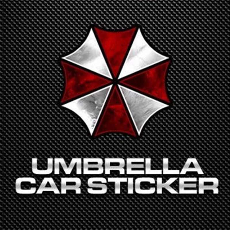

Noizzy Umbrella Corporation Decal Car Auto Sticker Logo Quality Vinyl Reflective Motorcycle Automobile Car Accessories Styling
