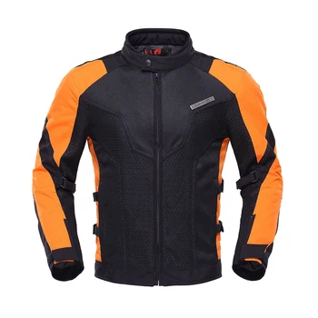 

DUHAN Men Motorcycle Jacket Summer Moto Jacket Racing Riding Clothes Breathable Mesh Touring Motorbiker Jacket Motorcycle