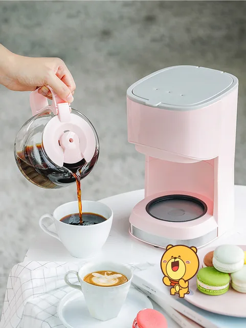 Automatic Americano drip coffee Maker Household Portable Mini Espresso Drip  Mini Coffee Pot Flower Teapot Dual-Purpose Hot Drink - AliExpress