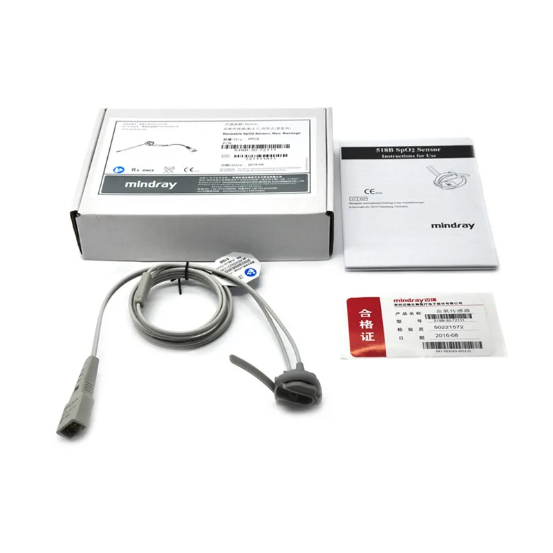 Оригинальный кислородный зонд Mindray 518B датчик SpO2 мягкая пленка для новорожденных |
