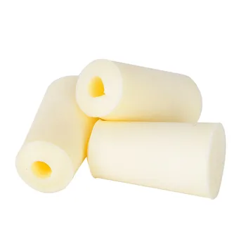 

10pc Lab Silicon Stopper,Test Tube Hollow Plug Slicon Plugs For Experiment Diameter 10-18mm