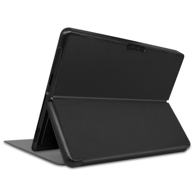 Деловой чехол для microsoft Surface Pro X, 13 дюймов, искусственная кожа+ жесткий пластиковый материал, поверхность клавиатуры, держатель