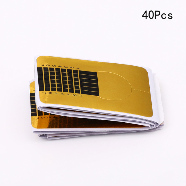 Professional Nail Forms Nail  Extension Forms Women Salon  French Acrylic Nail Sticker Art  Tools