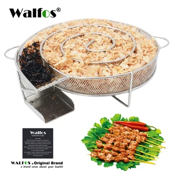 

WALFOS BBQ Accessories Cold Smoke Generator BBQ Grill Cooking Tools for Smoker Flavor Wood Chips Grill Bacon Cold Smoking