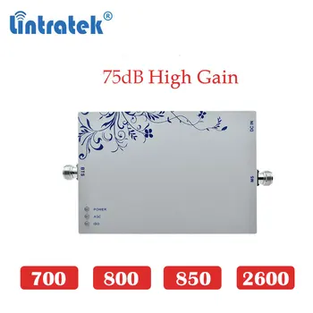 

800mhz B20 75dB LTE 800 700 2g 3g 850 CDMA 2600mhz 4G Mobile 3G Phone Signal Amplifier 4G phone signal repeater Booster Set S7