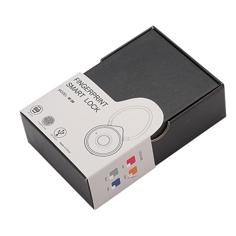W9 USB Перезаряжаемый смарт-замок для отпечатков пальцев Противоугонный замок для безопасности двери багажная сумка чехол-замок